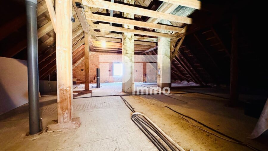 Gepflegtes Ein- bis Zweifamilienhaus + Garage, Terrasse und Balkon auf großem Grundstück - DG Ausbaureserve